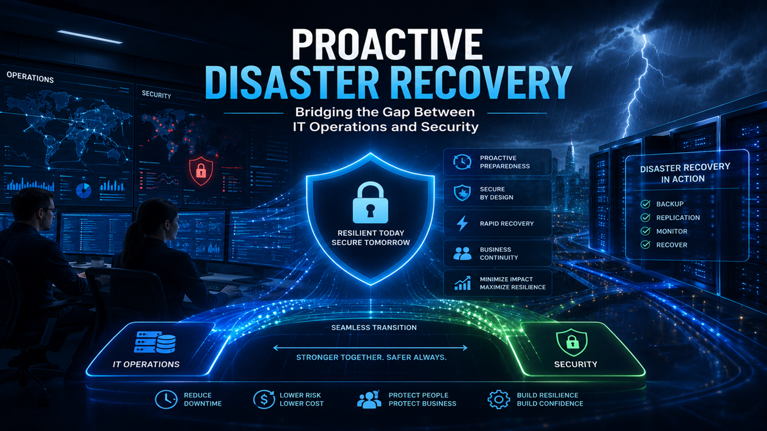 Proactive Disaster Recovery: Bridging the Gap Between IT Operations and Security